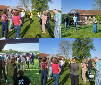 Terensko druženje pri Ivanjševski slatini - v okviru projekta deProfundis 4